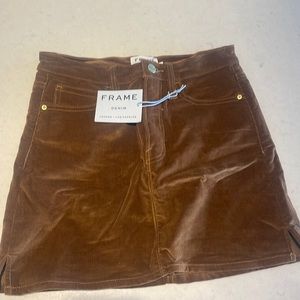 Frame Corduroy Skirt Le Mini